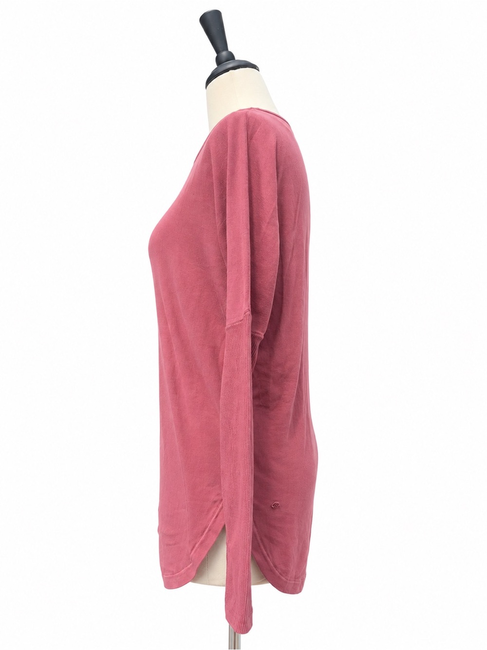 Lululemon Take It All Sweater Briar Rose Size 10 Long Sleeve Top - Picture 7 of 11